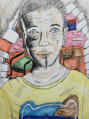 TRAINSPOTTING, MARK RENTON (A4)