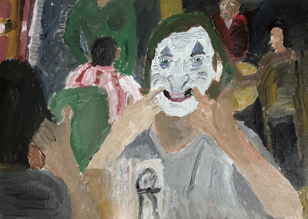 JOKER PRED OGLEDALOM (A3)