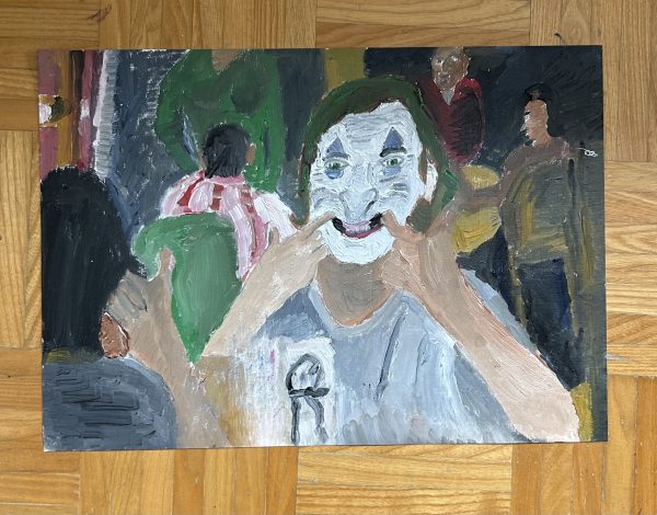 JOKER PRED OGLEDALOM (A3)